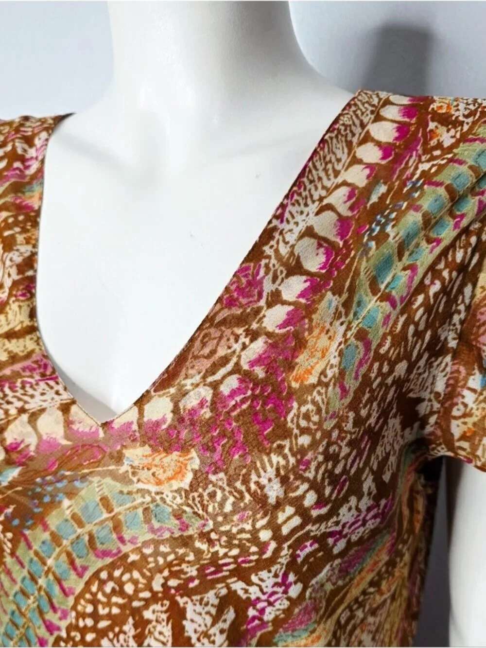 Tory Burch Reversible Bias-Cut Maxi Gown